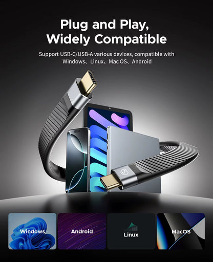 High-Speed Magnetic SSD Storage for iPhone 15/16 Pro Series – Perfect for 4K ProRes Video Recording