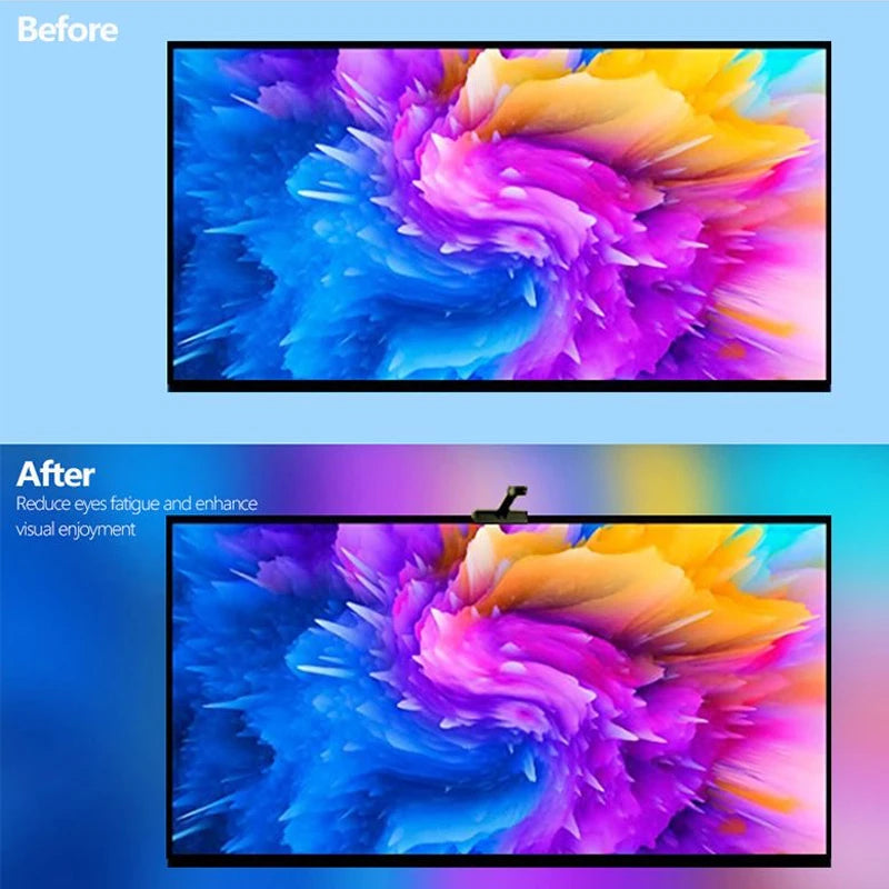 Vibrant RGBIC LED Strip Lights with Music Sync & Color Capture for Ultimate Gaming Atmosphere